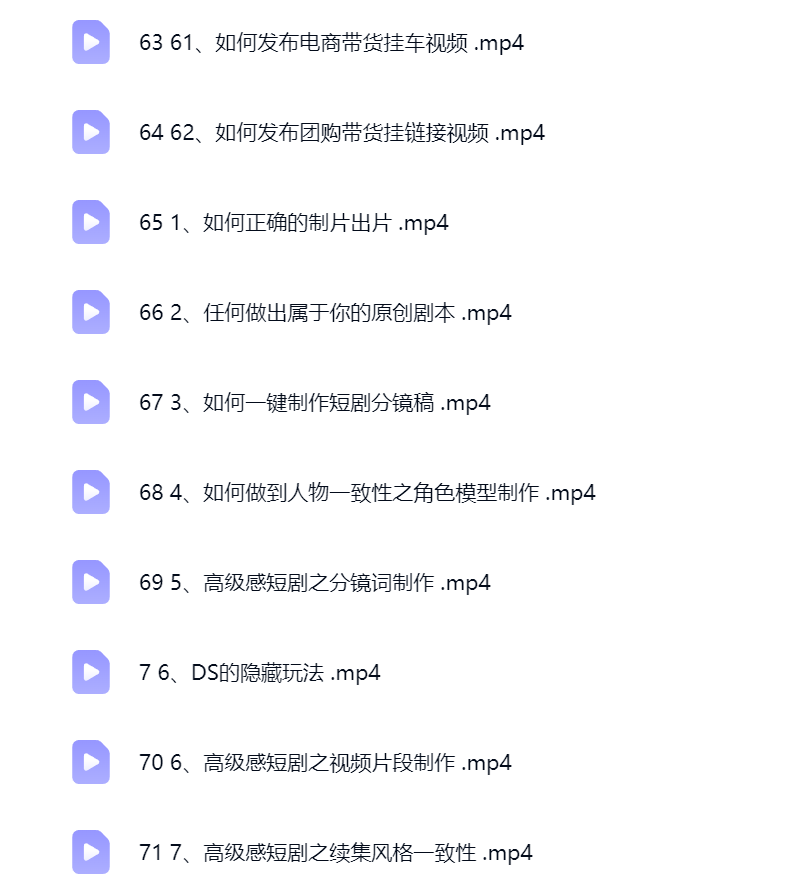 然百捷网络科技AI数字人课程目录 零基础教学下载 网赚教程资源
